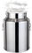 Lechera Acero Inoxidable con Tapa, Lechera Acero Inoxidable 5-88 litros,con Tapa con Asa, para Transportar o Almacenar Leche,Nofaucet-5L