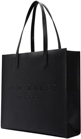 Ted Baker Schultertasche Soocon Crosshatch Icon Bag Black schwarz