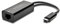 Kensington (CA1100E) USB-C Ethernet Adapter, Thunderbolt 3, RJ45, 10/100/1000 Gigabit, Windows, Macbook and Chromebook compatible - Plug and Play design, suitable for Home Office