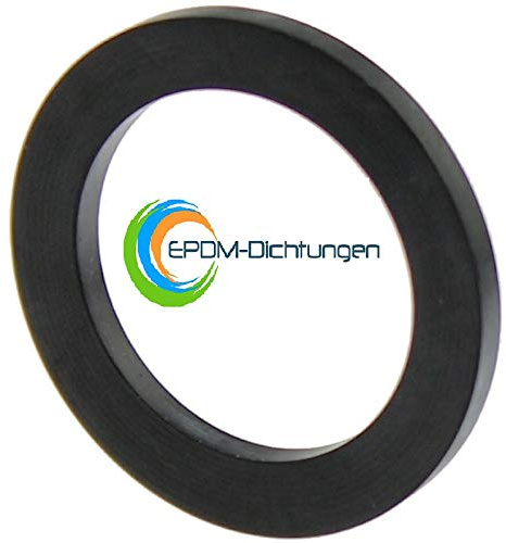 Flachdichtungen Gummidichtungen EPDM 3/8, 1/2, 3/4, G3/4, 1, G1, 1 1/4, 1 1/2, 2 für Sanitär, Garten, Bad, Küche, Handwerk (20 Stück G3/4, 24x16x3mm)