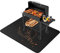 Under Grill Mat 152 ×100 cm BBQ Floor Mats Fire Retardant Rugs Deck Patio Protector, Fireplace Mat Fire Pit Mat,Fireproof OilProof Durable Double-sided Silicone Coating