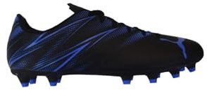 PUMA Attacanto Fg/Ag Jr, Sneaker Unisex - Bambini e ragazzi, Puma Black Bluemazing, 34 EU
