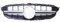 Kühlergrill Front Grill Für Merced&es C-Klasse W205 AMG Grill C180 C200 C250 C300 2015-2018 ohne Emblem Frontgrill passend (Color : Clearsilver with camera)
