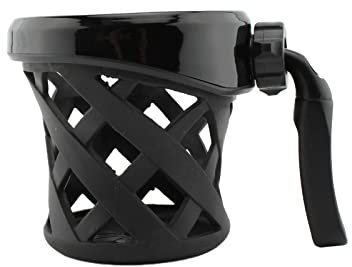 FINMOKAL Support de porte-gobelet personnalisé pour Honda Goldwing 1800 GL1800 2018-2021 et F& pour Honda VTX1300 et VTX1800 Noir