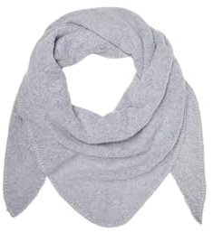 VERO MODA Vmcally Triangle Scarf Ga Noos Schal, Cosmic Sky/Detail:Black Melange, ONE Size