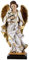 DRW Figur Erzengel Heiliger Gabriel, Kunstharz, handbemalt, 20 cm