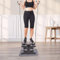 Stepper portátil para fitness con monitor digital LED, mini stepper de fitness para entrenamiento en casa, oficina, gimnasio, máquina de ejercicio, capacidad de carga máxima: 150 kg