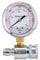 Pressure Washer Gauge, 6000 PSI, 3/8 Inch Quick Connect, Pressure Gauge for Power Washer