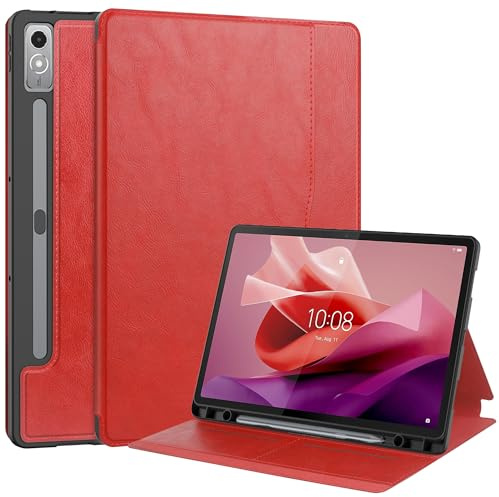 Lobwerk Cover für Lenovo Tab P12 TB370FU Xiaoxin Pad Pro 12.7 Zoll Tablethülle Schlank mit Standfunktion und Auto Sleep/Wake Funktion