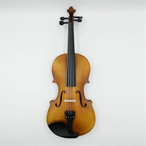 Violine Holzgeige Mit Geigenkasten Und Geigenbogen Von Musikinstrument Und Teile 4/4(Natural Matte)