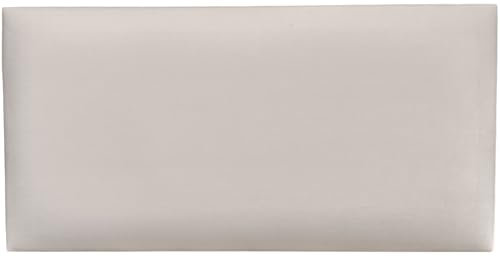 Angelo - Wandpolster - 3D Wandpaneele Bett - Wandkissen - Polsterpaneele - Polster Paneele - Gepolstert Paneele Wand - Creme 60x20 - Polster Paneele - Deckenpaneele - Rechteck