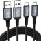 USB C Charger Cable,2Pack 6FT/1.8M USB to USB C Cable Fast Charging Type C Charger for iPhone 16 15 Pro,Samsung Galaxy S24 S23 S22 S21,Note 10 9 8,Google Pixel,LG,Sony Xperia,Switch ect