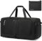 Rsiwotsce Faltbare Reisetasche Groß 110L mit Schuhfach, Handgepäck Tasche (76x34x43cm) wasserdichte Sporttasche für Herren/Damen