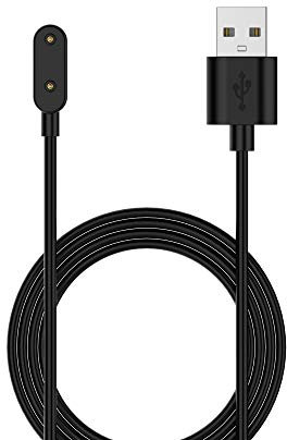 USB Charger Cable for Huawei Band 10/9/8/7/6/6 Pro/Watch Fit/Fit 2/Fit 3/Fit Mini/Honor Band 9/7/6/Watch ES/4X/4Pro Samsung Galaxy Fit 3 Smartwatch Replacement Magnetic Charging Cord,1M (Black)
