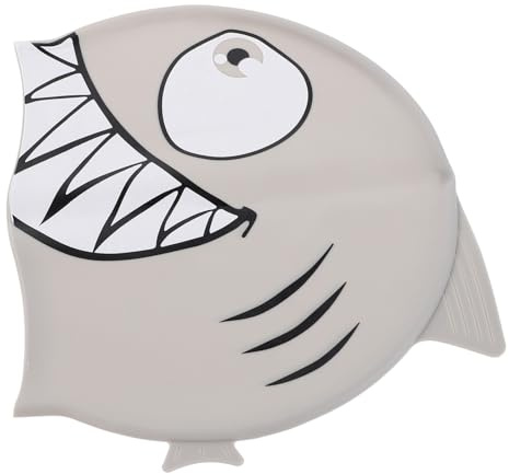 ARTSEWPLY Gorro de Natación Infantil de Silicona Diseño Divertido Suave para Niñas Protección Orejas y Cabello Piscina Playa y Lago