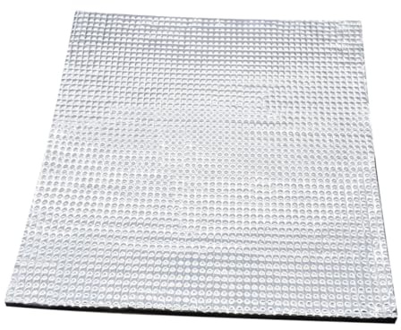 Papageienmatte Kleiner mit Wärmereflexion und Isolierung, Silber | Poly Thermoreflektierende Folie, für Kalte Winter und Nistplatz, 1 Stück, Energiesparend
