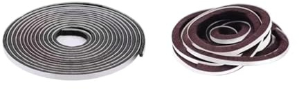 Black 10M Door Window Windproof Dust Sound Insulation Seal Strip Self Adhesive Home Wardrobe Door Window Gap Filler Brush Strip
