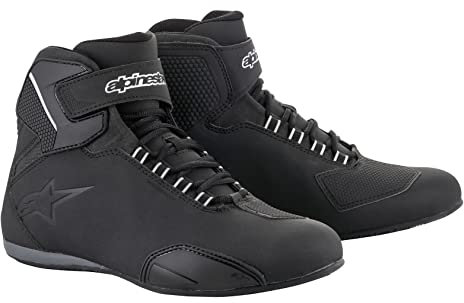 Alpinestars 254451910-45 NC Stivali da Moto, Uomo, Nero, 45