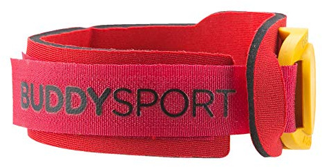 BUDDYSWIM Neopren-Chiphalter Knöchelriemen, klettverschlussband, ideal zum Schwimmen, Radfahren, Triathlon oder andere Sportarten. Tragen Sie es in Kombination mit dem startnummernhalter.