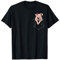 Schwein in Brusttasche Schweinchen Tasche Landwirt Schweine T-Shirt