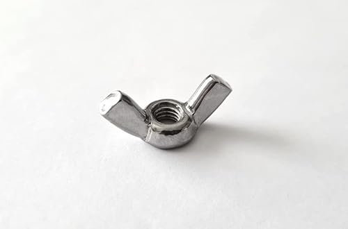 10 Stück M3 Flügelmuttern amerikanische Form - ähnlich DIN 315 - Edelstahl A2 - V2A - VA (M3, 10)