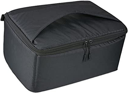Colcolo Tragbare Angelrollentasche Schutzhülle Tackle Tool Pouch Wasserdichter Halter Organizer für Trommelrollen, 35 cm x 26 cm x 17 cm