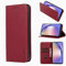 binandteam Cover per Samsung Galaxy A54 5G (6.4),Premium Custodia a Libro in Pelle PU Magnetica Flip Wallet Supporto Portafoglio Case - Rot