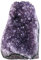 Nupuyai Amethyst Druse Groß Kristall Rohstein Dekoration, Natürlicher Amethyst Drusensegment Stein Cluster Quarz Crystal Dekorative Steine（500g-600g）