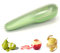 Pelapatate con contenitore, pelapatate frutta e verdura con contenitore, pelapatate con contenitore, pelapatate con contenitore per cucina, per carote, mele, patate (verde)