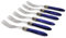 Rivadossi Sandro 4306FOT05 Posate, Acciaio Inossidabile, Blu