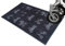 Schmutz-Unterlage für Kinderwagen & Buggy/waschbarer Funktionsteppich – schützt den Boden/stark saugende Mikrofaser/praktisches Zubehör / 67x110cm (grau - Kids - Place)