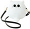Uomieefy Jujutsu K Umhängetasche, Plüschtasche, Stofftiere, Katze, Umhängetasche, Sammlerstück, Geschenk für Anime-Fans, 20 cm, Weiss/opulenter Garten