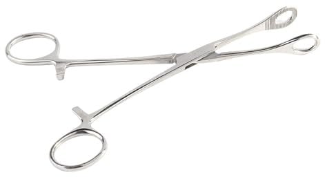 Stainless Steel Professional Belly Ear Tongue Septum Lip Piercing Forceps Tweezer Clamp Piercing Needle Tool Body Modification Equipment Piercing Kit Health And Beauty Tool Sterilizable Clamp