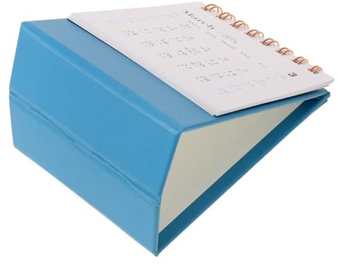 HONMEET Mini Tischkalender Kompakter Schreibtischkalender Für Büro Und Zuhause Praktische Monatsübersicht Dekorativ Und Dickem