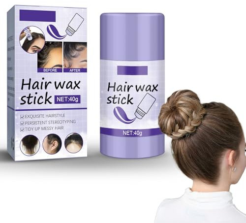 Haarwachs Stick, Haarstyling Wachs Stick Hair Styling Rand Kontrolle Gel Haarcreme Starker Halt Lässt Das Haar Ordentlich Und Ordentlich Aussehen, Hair Wax Stick Für Flyaways Rand Frizz Haar