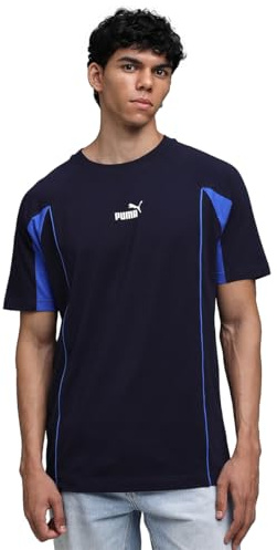 Puma Unisex Sport Tees, New Navy, XXL EU