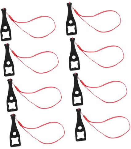 Uonlytech 10pcs Camera Screw Wrench Durable Plastic Bolt Remover and Tightening Tool with Lanyard for Action Cameras User-friendly Design for Secure Attachment and Easy Adjustments