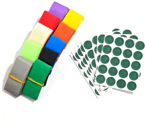 DVFOYTI 300 Stück 18650 Akku PVC Schrumpfschlauch (30 x 72 mm 10 Farben) und 300 Stück 18650 Li Batterieisolierung Dichtung Klebering Papier für 18650 Batterieisolierung Schutz