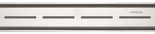 VIGOUR Designrost individual 3.0 Design 700mm für Duschrinne | V3DR70DE