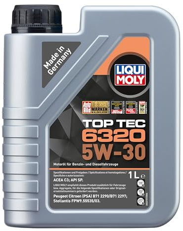LIQUI MOLY Top Tec 6320 5W-30 | 1 L | Motoröl | Art.-Nr.: 23157