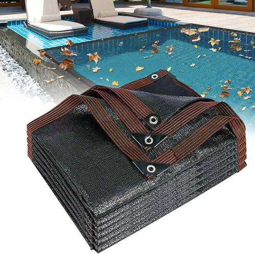 Filet de protection en maille durable pour piscines creusées et hors sol, rectangulaires, attrape-feuilles et parasol, 3 x 6 m, accessoire essentiel de piscine