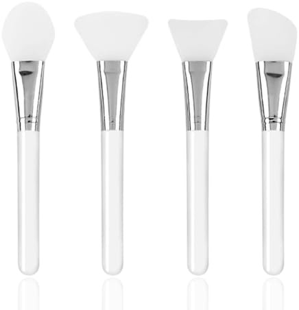 Spazzola Pulizia Viso in Silicone, Applicatore per Maschere Viso, per Maschere Viso, Maschere Occhi, Sieri, Maschere Detergenti o Skincare Fai-da-te