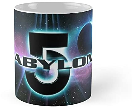 Mug Babylon 5 Logo Novelty Coffee Cup Stylish Tea Cups for Cafes Restaurant Kitchen