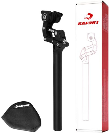 Suspension Seatpost 27.2/28.6/30.0/30.4/30.9/31.6/33.9mm for Road, Gravel, MTB & Electric Bikes (Diameter: 30.9mm)