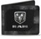 Buckle-Down mens Buckle-down Bifold Wallet Ram Reisezubehr Bi Fold Brieftasche, Black & White, 4 EU