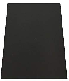 FerroFlex® A4 Flexible 3M Self Adhesive & Black Chalkboard Ferrous Sheet for Walls, Office, Home and Creating Instant Surfaces Magnets Will Attract to - 20 Sheets