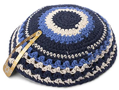 JL Kippha's Mehrfarbige Baumwolle Kippah Yarmulke jüdischen Yamaka Kippa Israel Cap Judaica