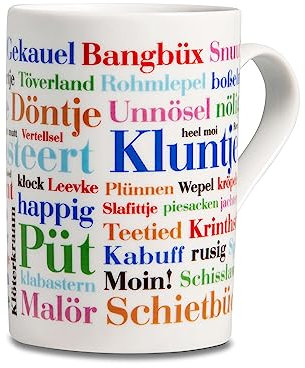 Kaffeebecher Ostfriesische Wörter