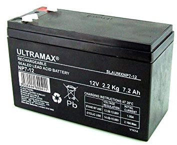 Ritar 12V 7.2Ah 12V 7Ah Sealed Lead Acid Replacement ULTRAMAX Battery