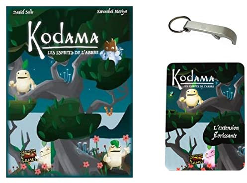 Lot en Français : Kodama Les Esprits de l'arbre + l'extension florissante + 1 Décapsuleur Blumie